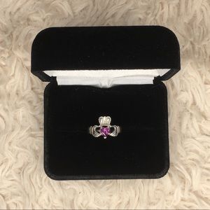 Sterling Silver Amethyst Chladdah